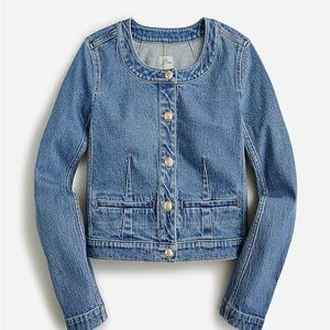 J. Crew Louisa lady jacket in denim
